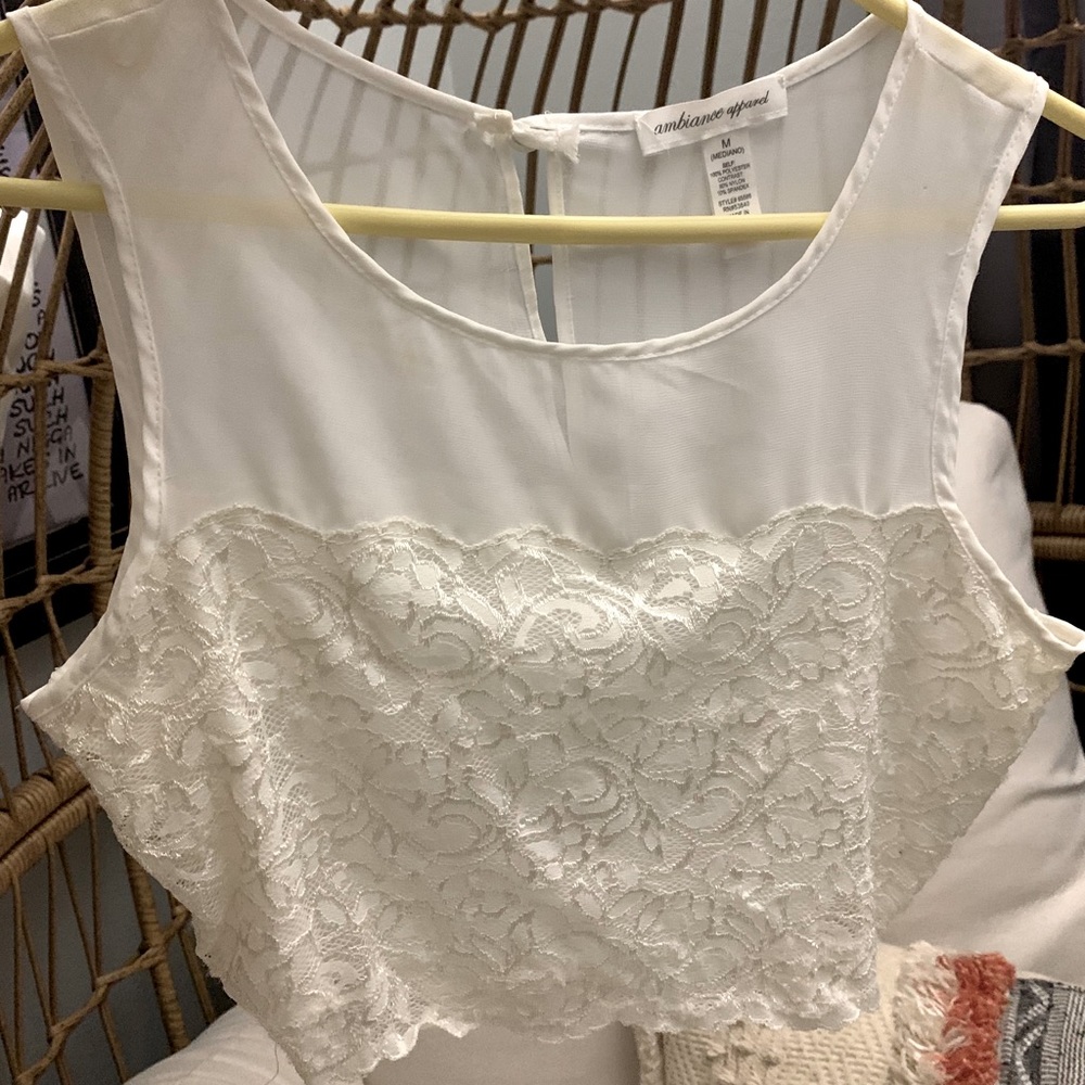 Formal Lace Crop